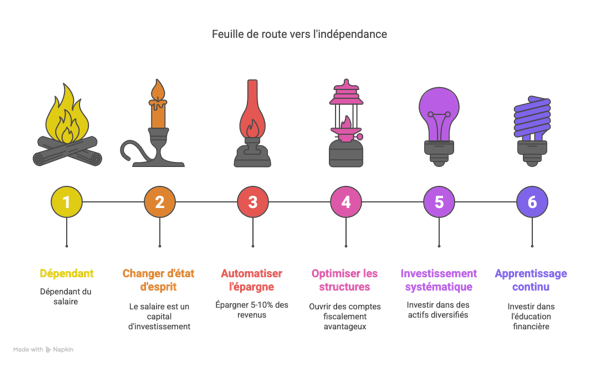 Mise en œuvre pratique - Votre roadmap vers l'indépendance - visual selection.