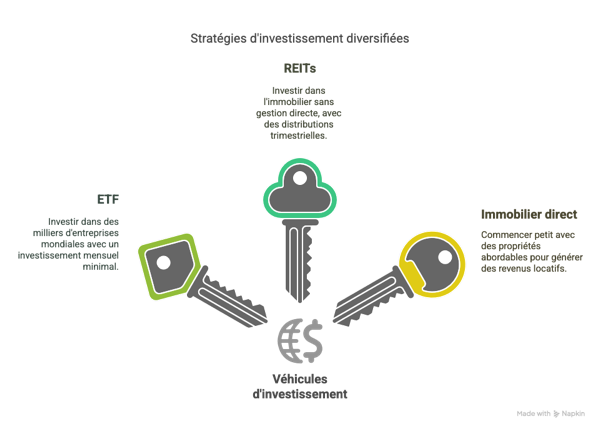 Véhicules d'investissement et structures optimisées - visual selection.