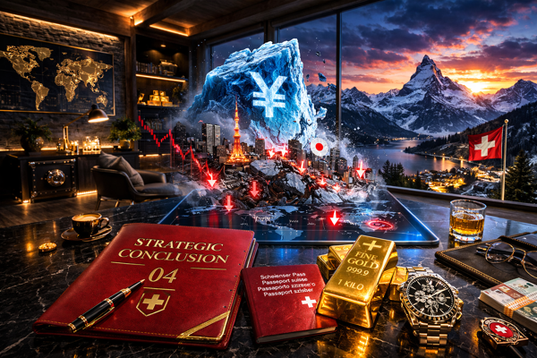 Stratégie finale dans les Alpes.