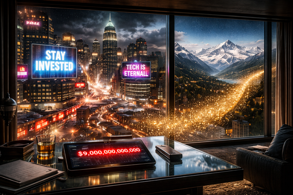 New York et les montagnes suisses.